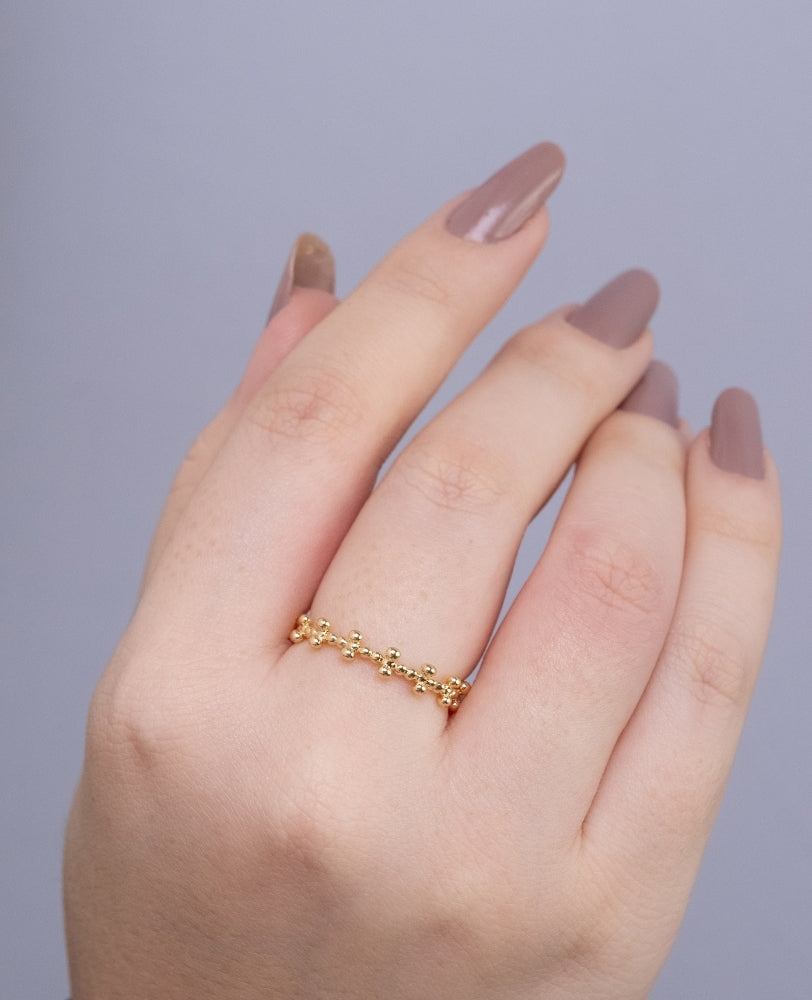 Anel Minimalista Frida - Ouro