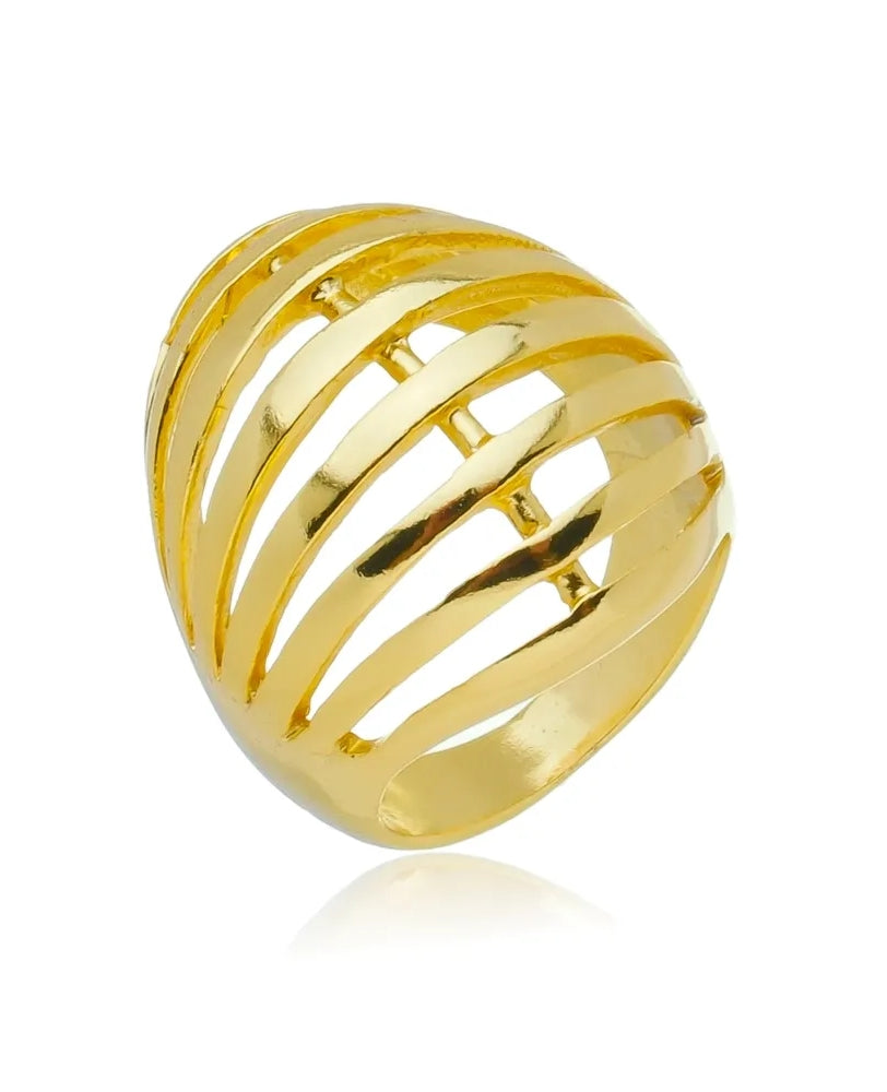 Anel Maximalista Jô - Ouro