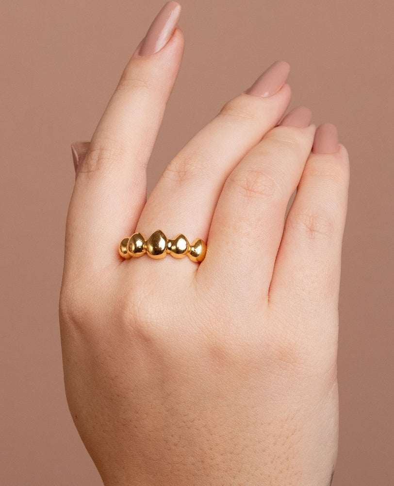 Anel Val Gotinhas - Ouro