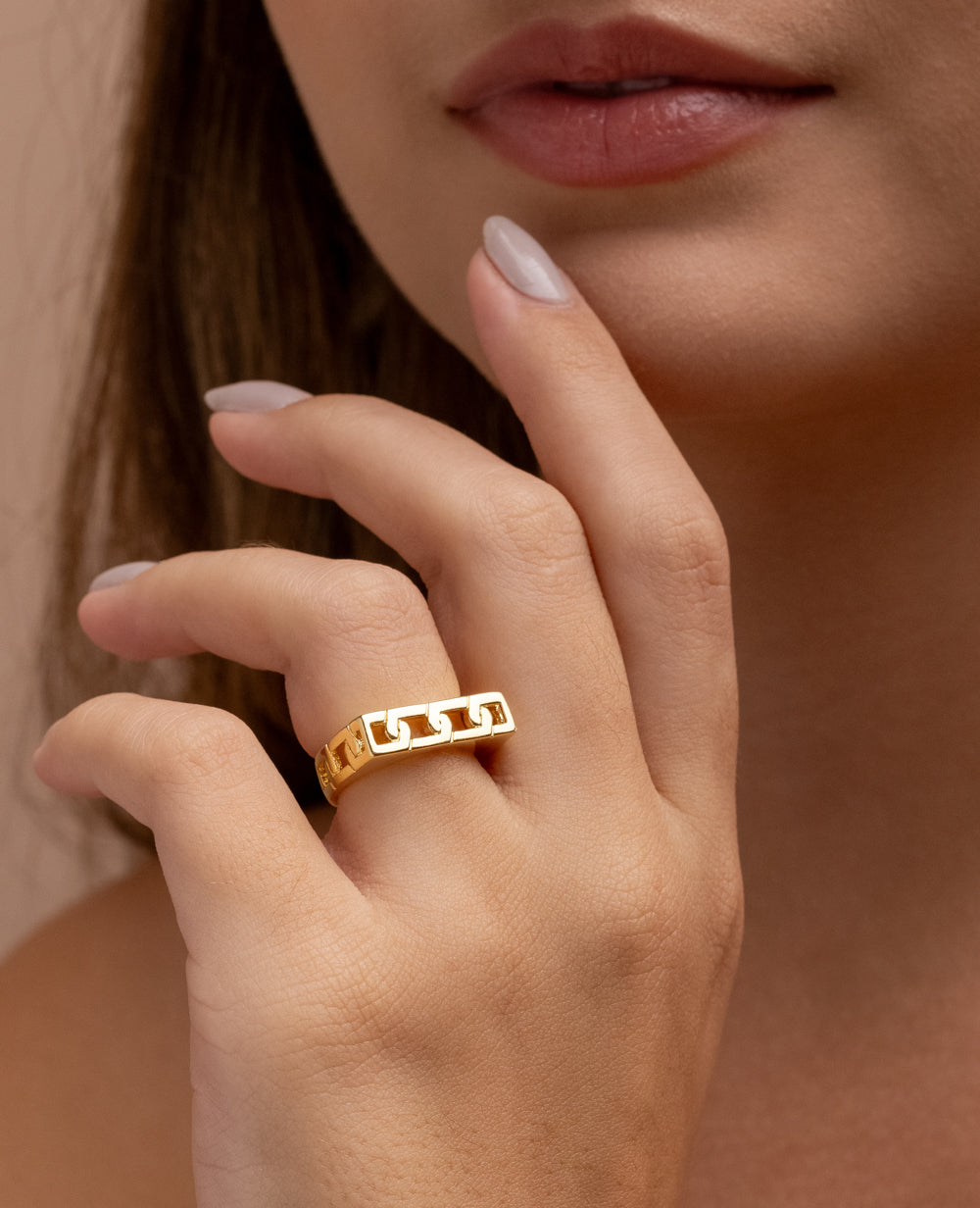 Anel Rafa Vintage - Ouro